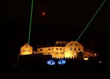 02D040 Lasershow Eventservice Outdoor Spectacles National Holiday Liechtenstein 3