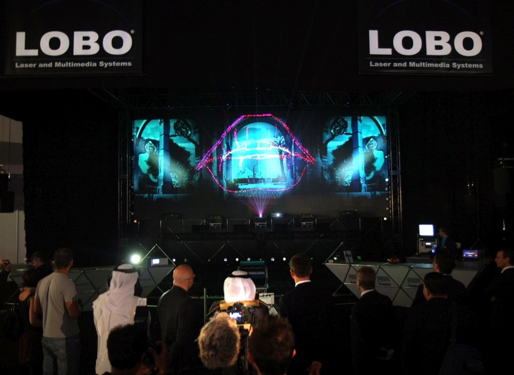 Lothar Bopp and the Minister of Commerce of Dubai open the PALME 2011 trade show 2