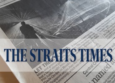 [Translate to English:] Banner The Straits Times Let there be light