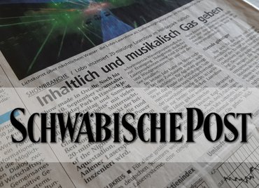 [Translate to English:] Banner SchwaePo Gas geben