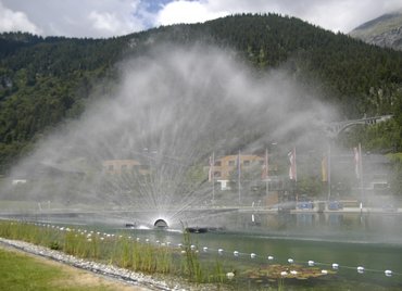 Water Screen for Bergkulisse