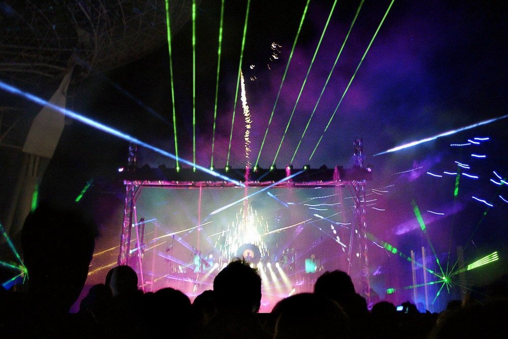 Lasershow 02B01100 Event Service Outdoor Spectacles Halloween Festival Europa Park 2003 4