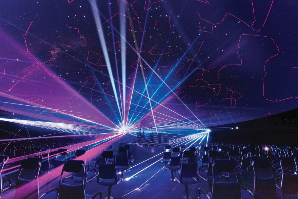 Lasershow 03B04600 Installations Cinemas A Planetarium Stuttgart